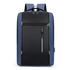 Unisex Travel Rucksack Shoulder Laptop Bag USB Charge School Large Backpack