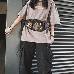 Unisex Waist Bag Fanny Pack Multifunction Chest Bag