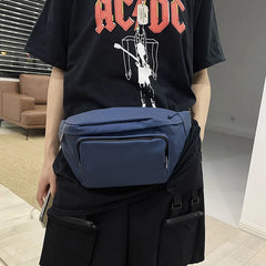 Unisex Waist Bag Fanny Pack Street Style Chest Bags Waterproof Crossbody Bag