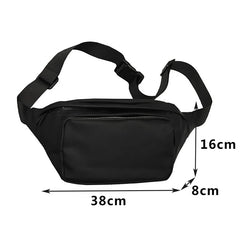 Unisex Waist Bag Fanny Pack Street Style Chest Bags Waterproof Crossbody Bag