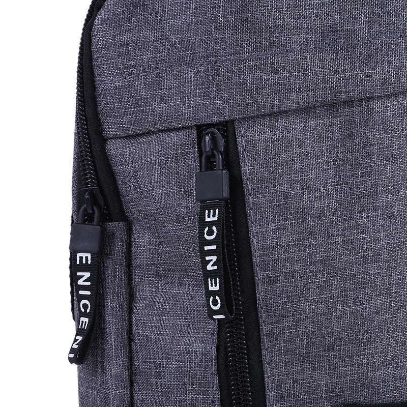 Unisex Waist Chest Bag Canvas Crossbody Pack Streetwear Fanny Pack