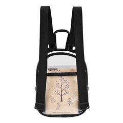 Clear Transparent PVC Backpack for Adults Women School Bags