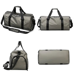 Waterproof Duffle Bag with Shoes Casual Sport Weekend Bag