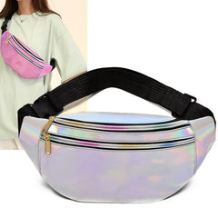 Waterproof Running Waist Fanny Pack Reflective Fitness Belt Bum Bag