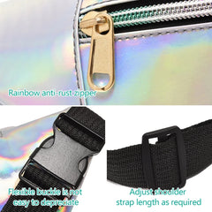 Waterproof Running Waist Fanny Pack Reflective Fitness Belt Bum Bag