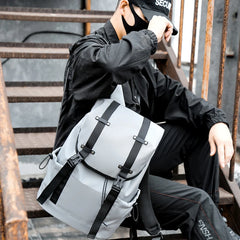 Unisex 15.6-Inch Laptop Backpack Office Work Business Bag Student All-Match