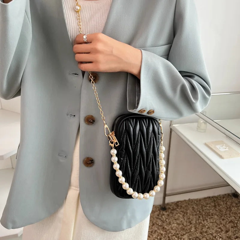 Unistybag Mini Shoulder Bag Women Cellphone Handbag Female Messenger Bag