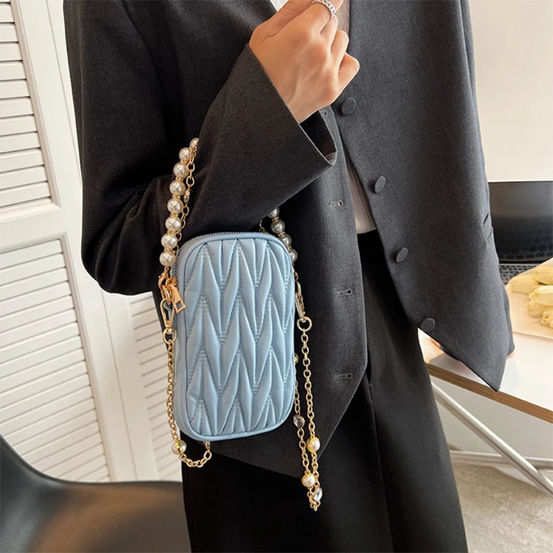 Unistybag Mini Shoulder Bag Women Cellphone Handbag Female Messenger Bag