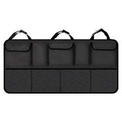 Car Back Seat Hanging Organizer with Buckle Strap