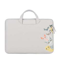 13 inch Laptop Handbag Double Zipper Sleeve Briefcase