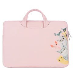 13 inch Laptop Handbag Double Zipper Sleeve Briefcase