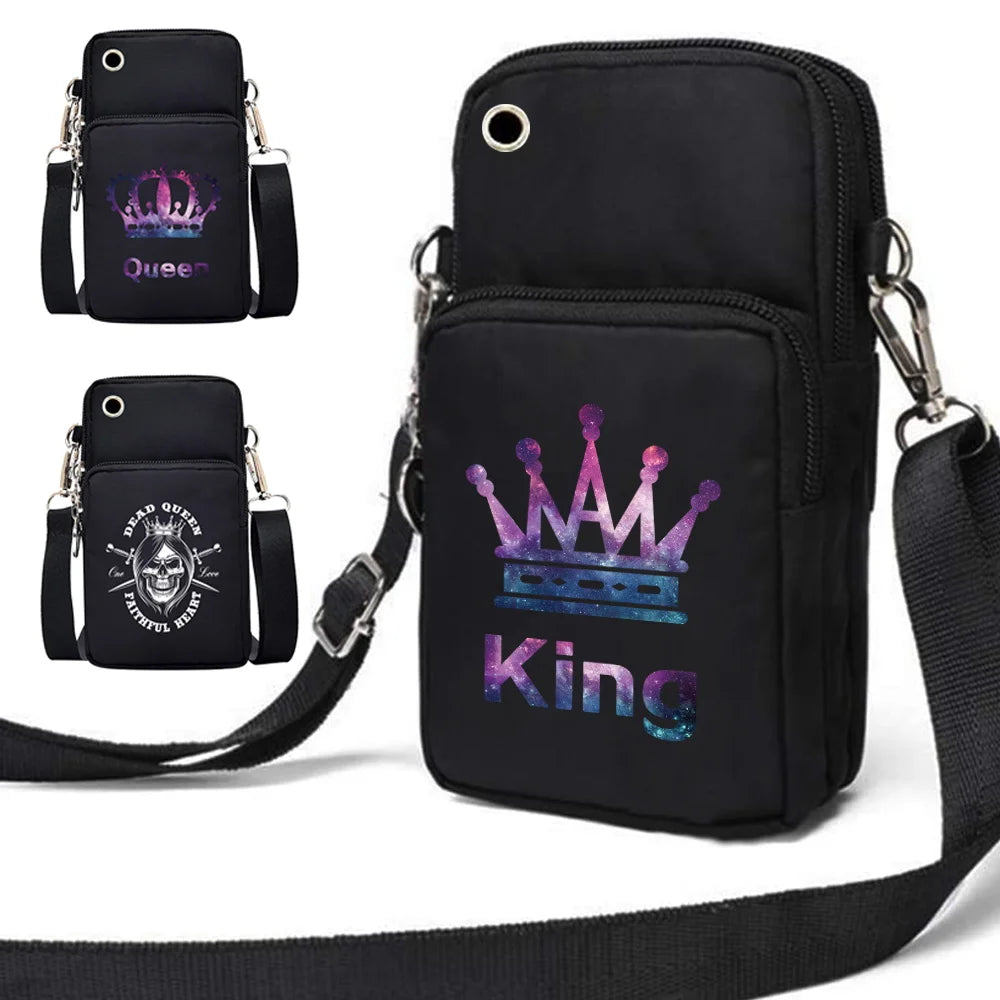 King Print Universal Mobile Phone Case Bag