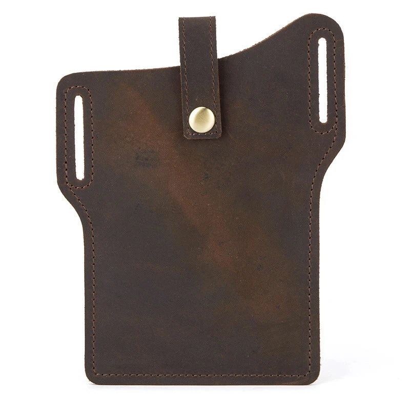 Universal Leather Phone Case For iPhone11 Max WaistBag