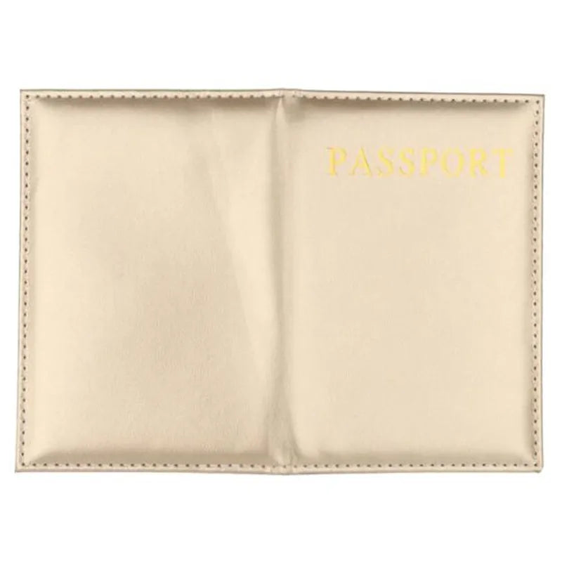 Leather Pink Passport Holder Lovely Girl Passport Case