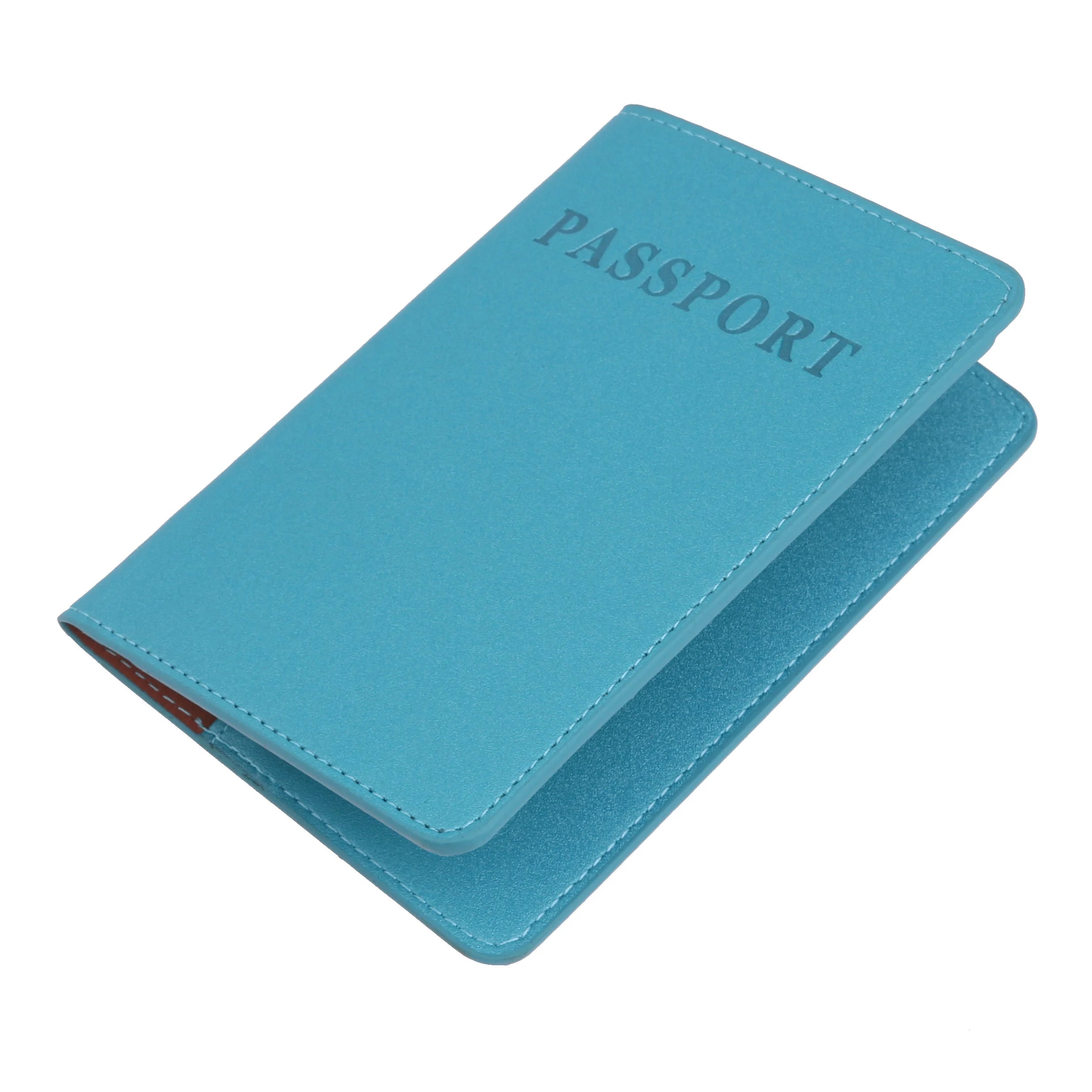 Nubuck Leather Passport Holder Cover for Men and Women
