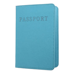 Nubuck Leather Passport Holder Cover for Men and Women