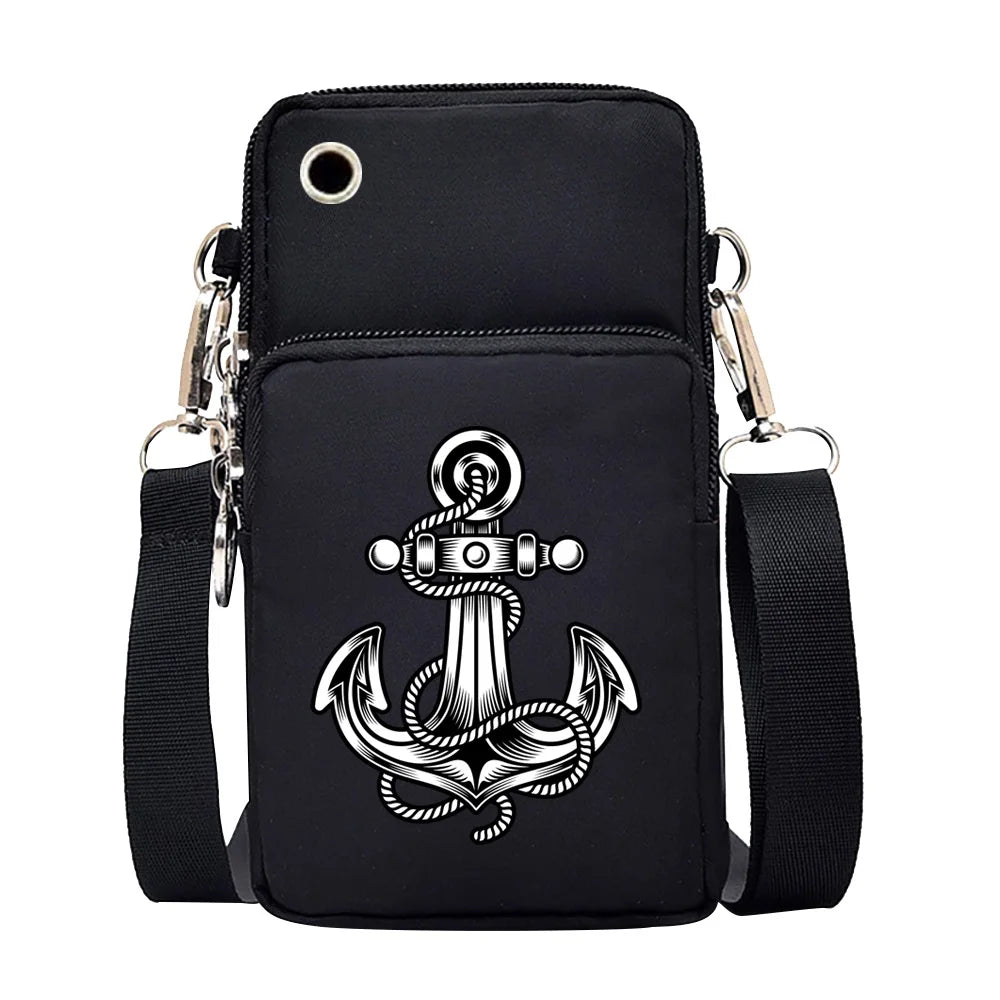 Waterproof Cell Phone Case for iPhone 12 11 Pro Max Samsung - Skull Design