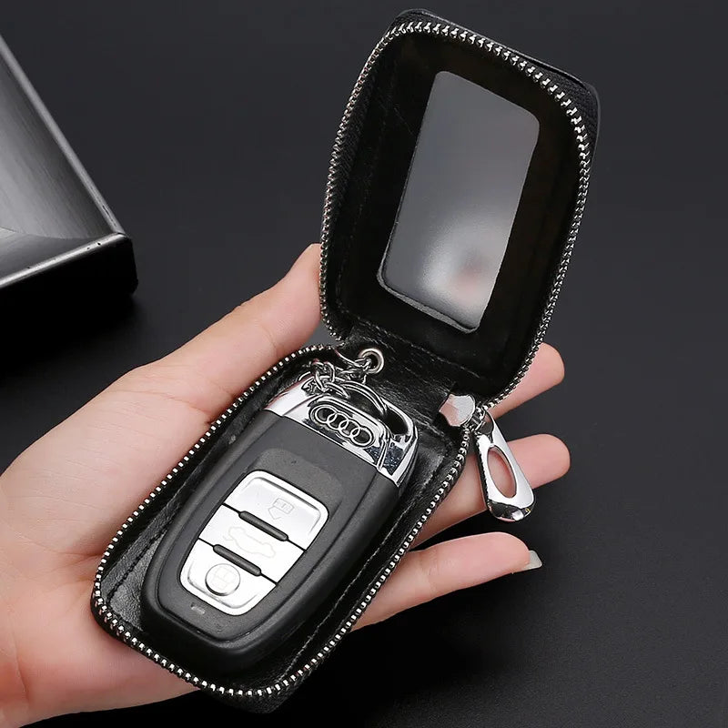 Universal Key Bag Car Key Zipper Remote Control Access Key Bag