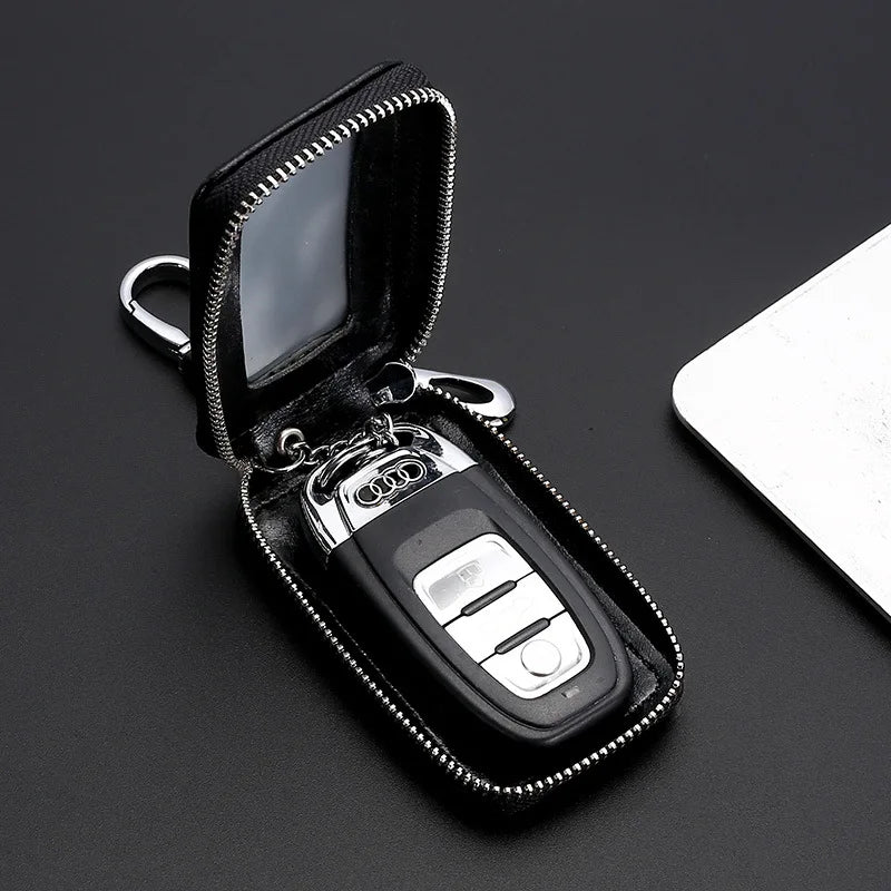 Universal Key Bag Car Key Zipper Remote Control Access Key Bag
