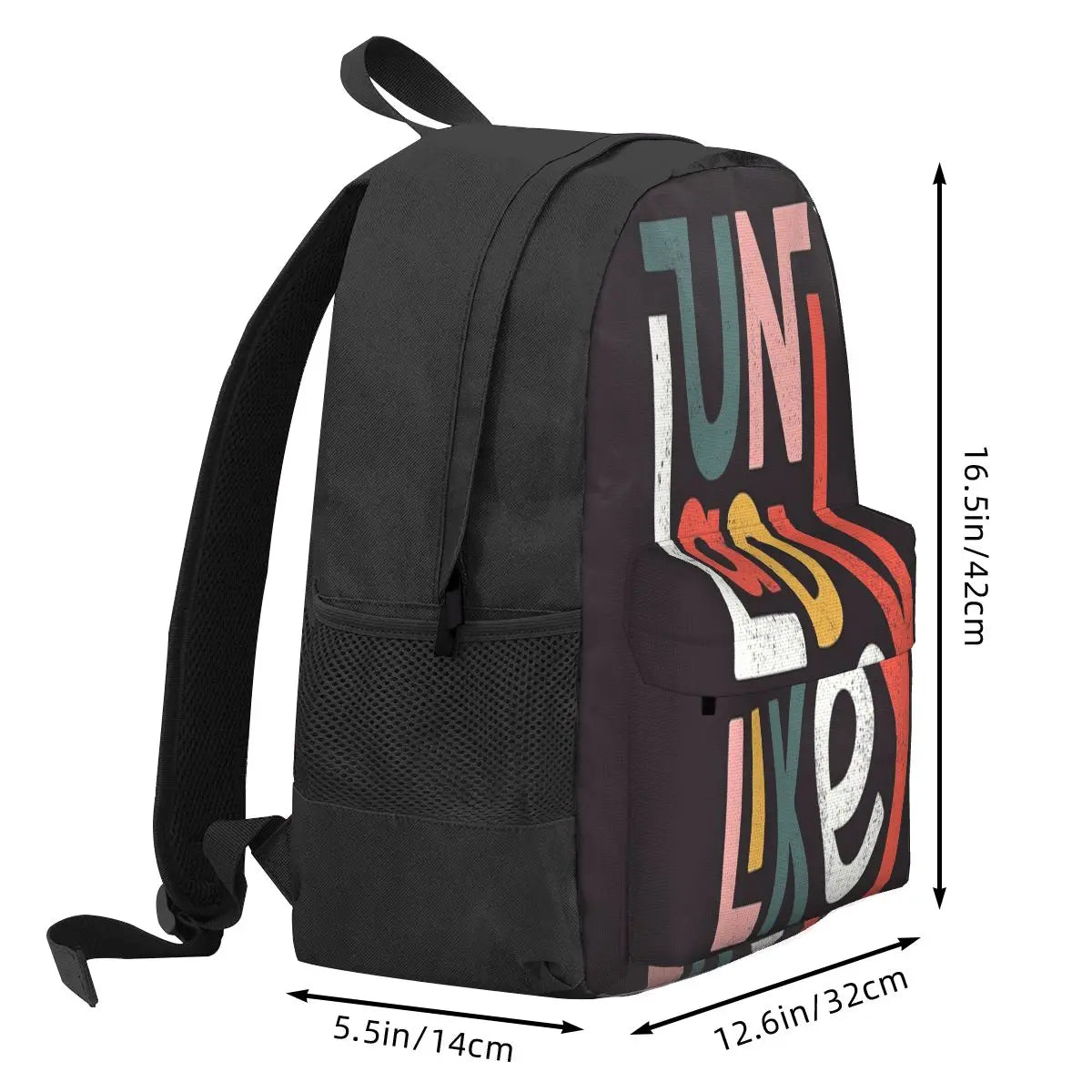 Unladylike Dark Backpacks Men's & Women's Travel Bag