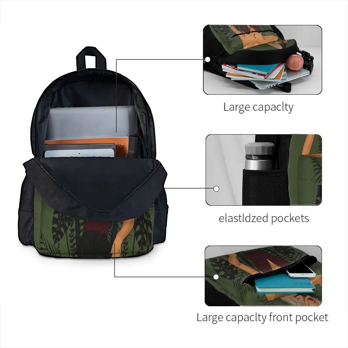 Untamed Waterproof Backpack for Men and Women