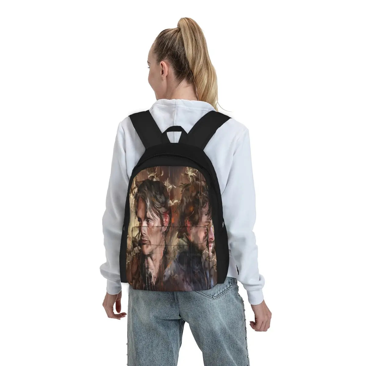 Untouchables 1 Backpacks Men's Backpacks Bags For Women Print Mens Backpacks