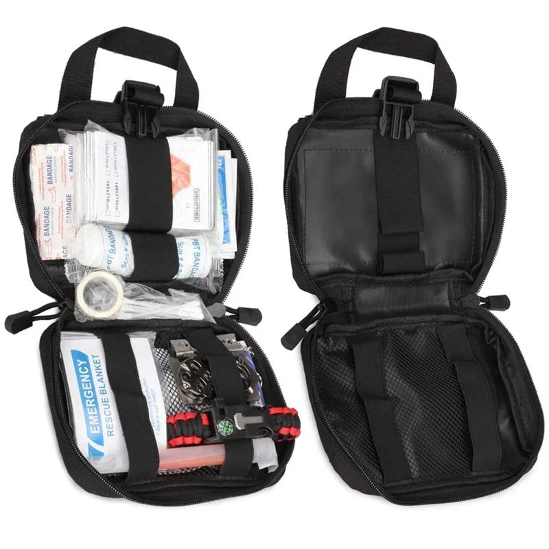 Tactical EMT Pouch Rip Away Molle Medical Kit