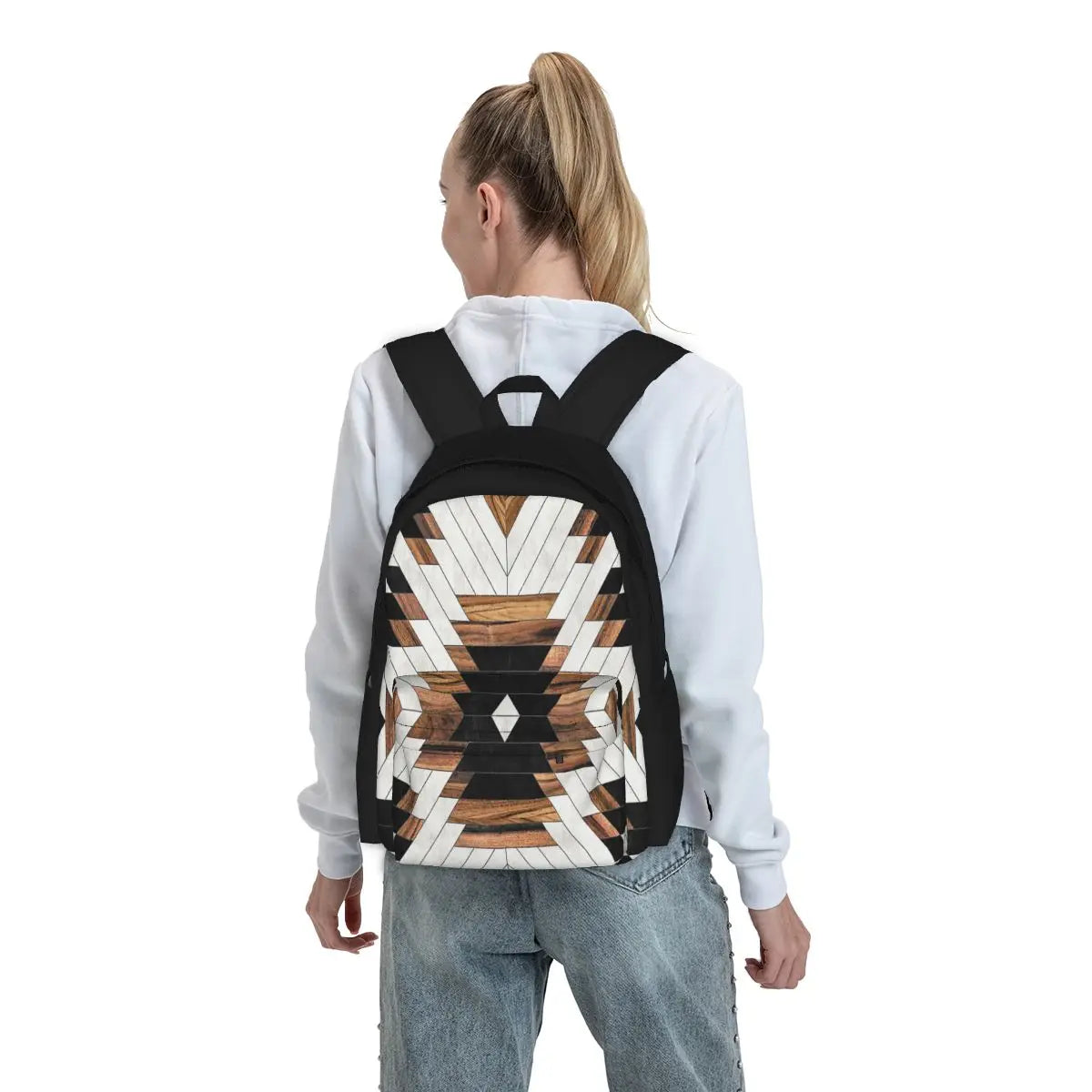 Urban Tribal Pattern No5 Backpacks - Men's & Women's School Bags