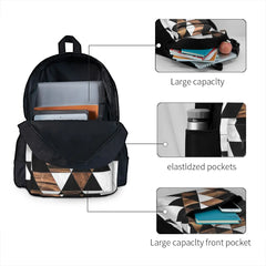 Tribal Pattern No9 Backpack - Men's and Women's Bags