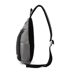 Waterproof Nylon Shoulder Bag USB Charging Large Capacity Crossbody Bag
