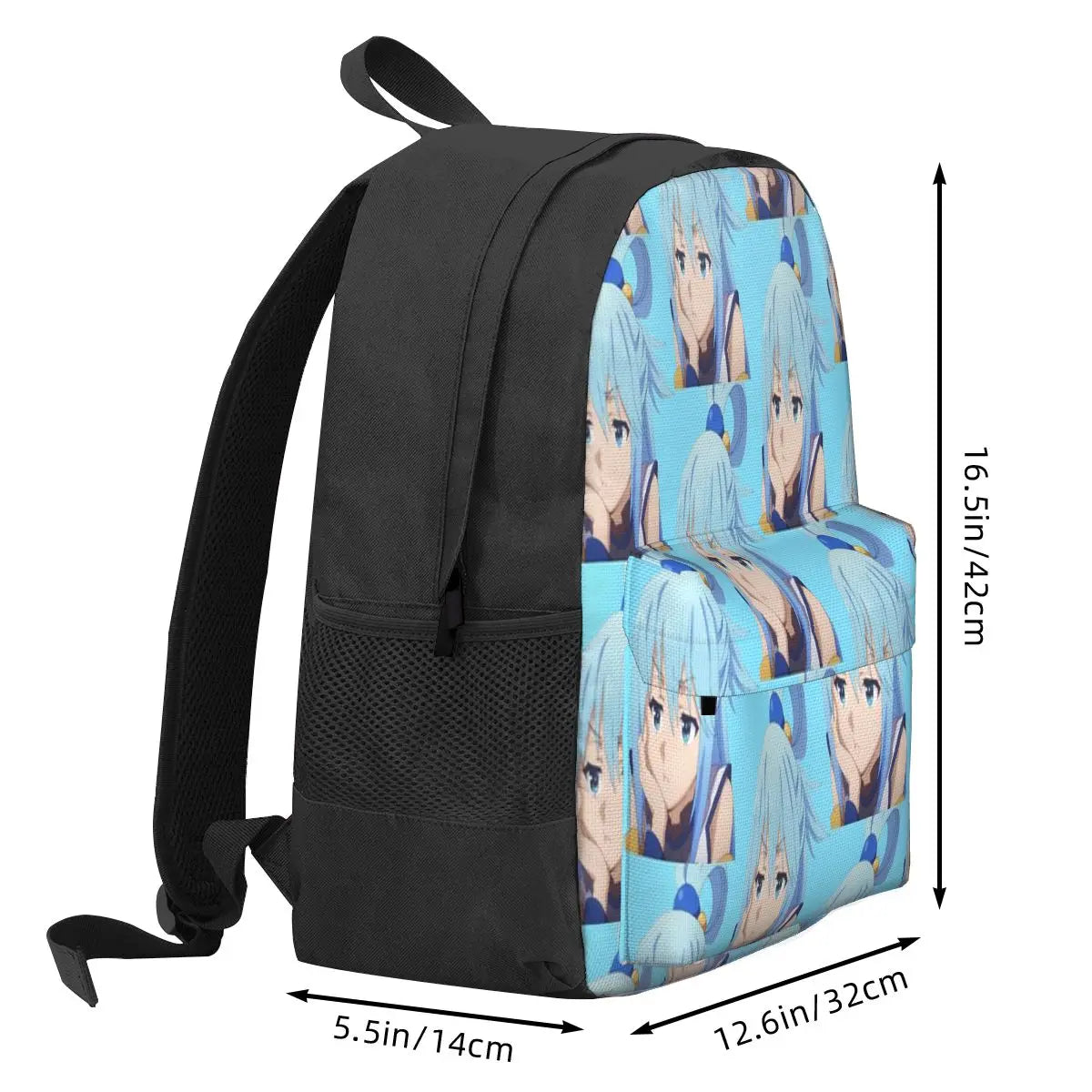 Useless Goddess Backpack Vintage Waterproof Bag