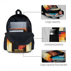 Uss Enterprise Ncc-1701 Backpacks Men's Backpacks Bags For Women