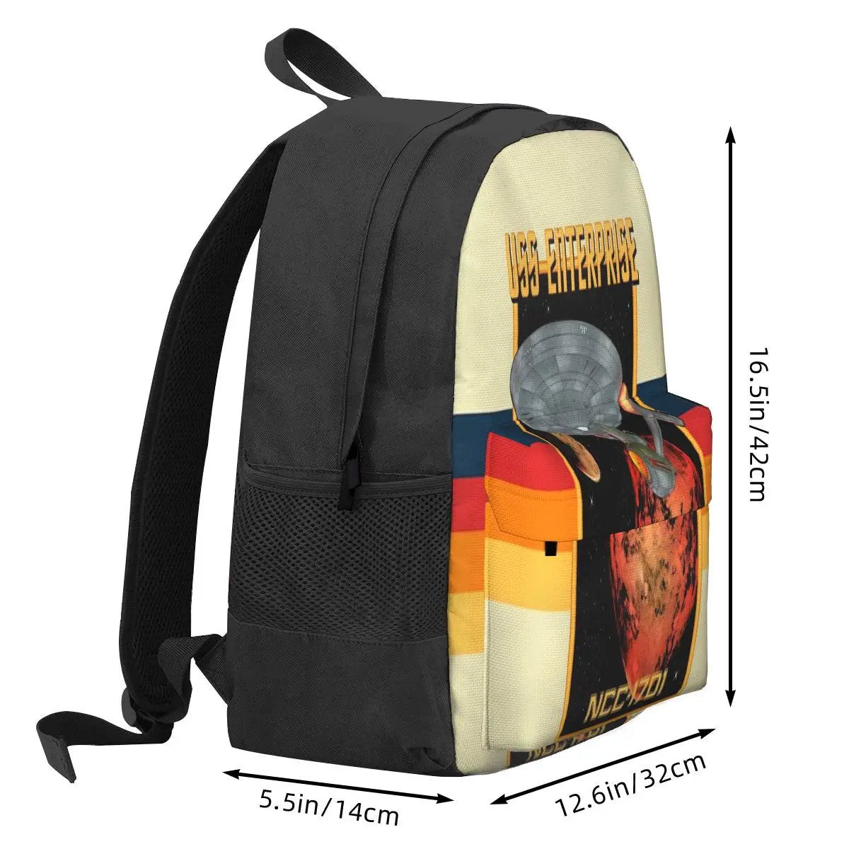 Uss Enterprise Ncc-1701 Backpacks Men's Backpacks Bags For Women