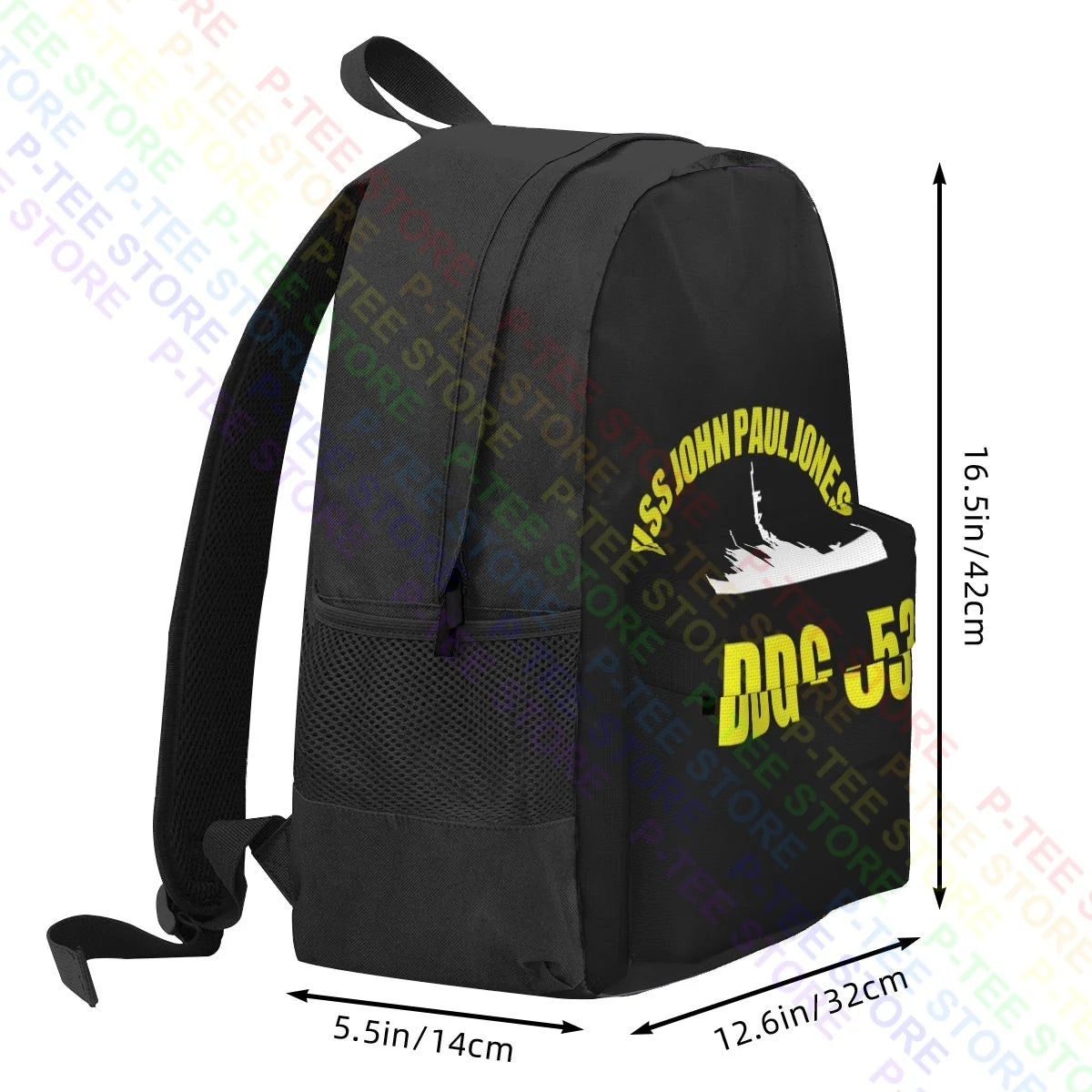 USS John DDG 53 Navy Marine Battleship Backpack
