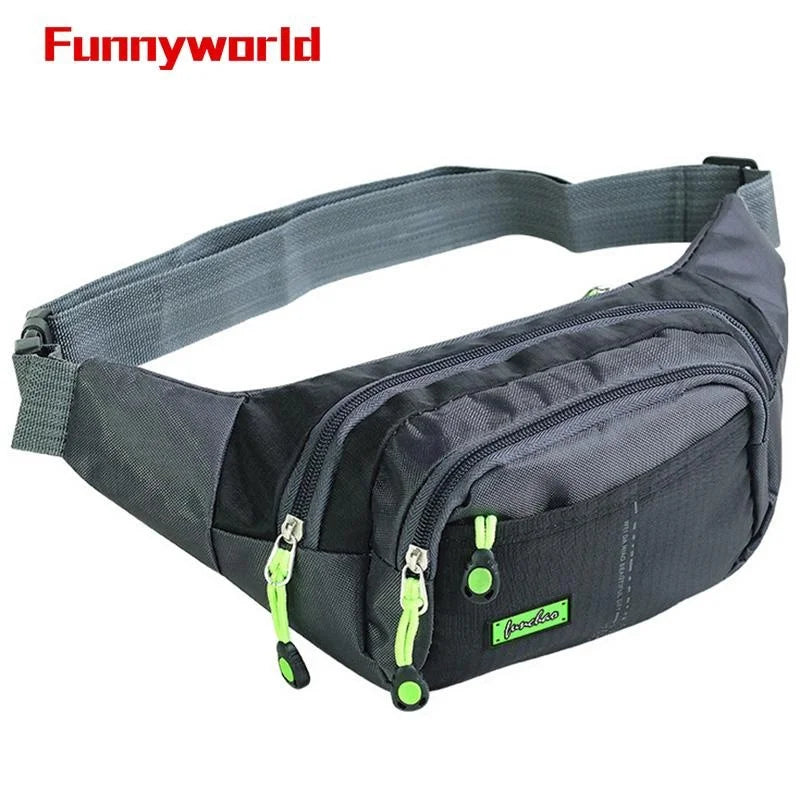 Waterproof Sport Waist Bag for Women Belt Bag