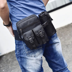 Tactical Waist Bag Fanny Pack Water Bottle Belt Pouch