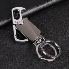 VM KISS Alloy Key Holder Metallic Keychain Organizer