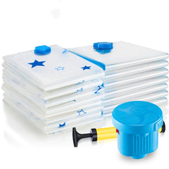 Transparent Vacuum Bag for Clothes Closet Storage Quilt Organizer