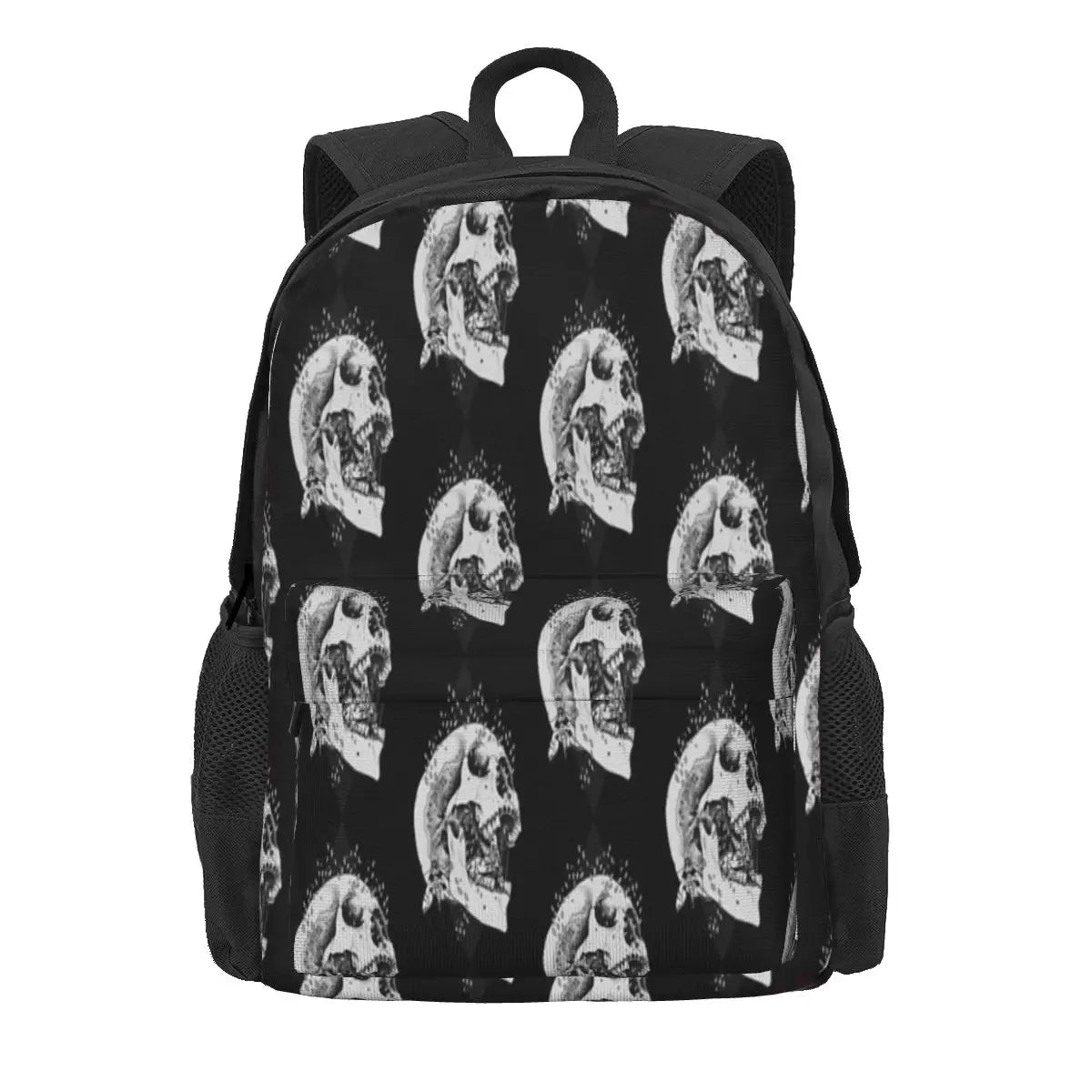Vanitas Vintage Backpack with Zipper Pockets