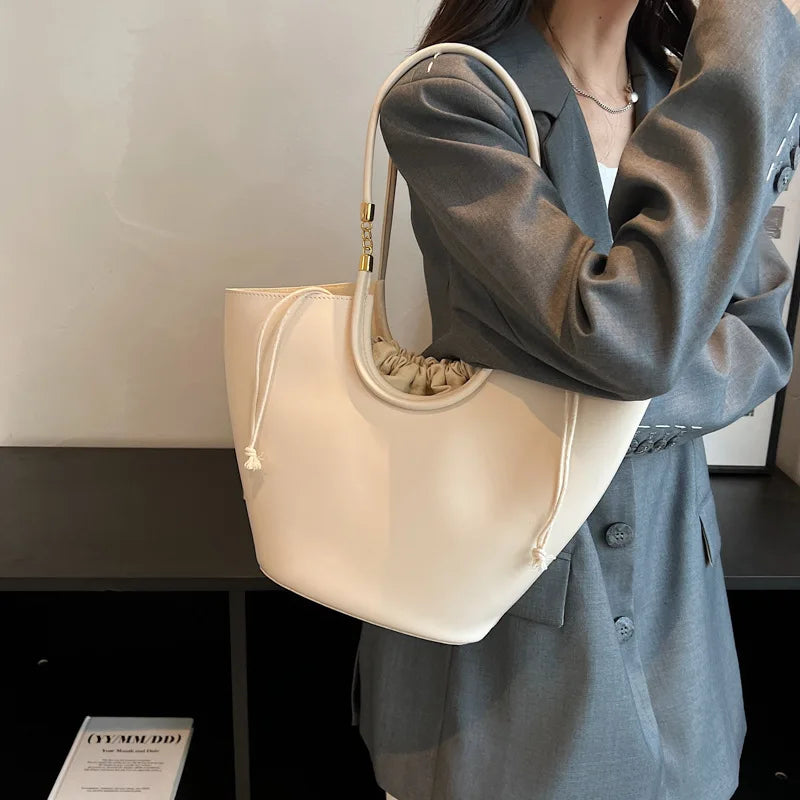 Vegetable Basket Bucket Bag Tote Shoulder Bag Women's Handbag