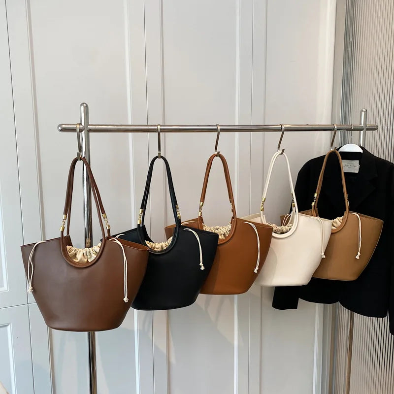 Vegetable Basket Bucket Bags Female Handbags Casual Tote Bag