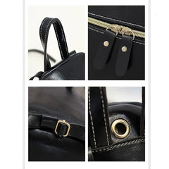 Mini Leather Backpack MultiFunction Small Purse Women Bag Mochila