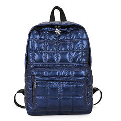 Winter Women Backpack Warm Rucksack Soft Shoulder Bag