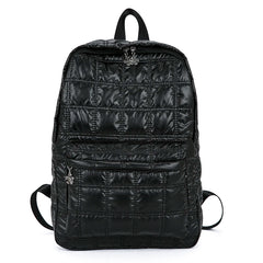 Winter Women Backpack Warm Rucksack Soft Shoulder Bag