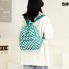 Waterproof Travel Backpack for Women Floral School Bag