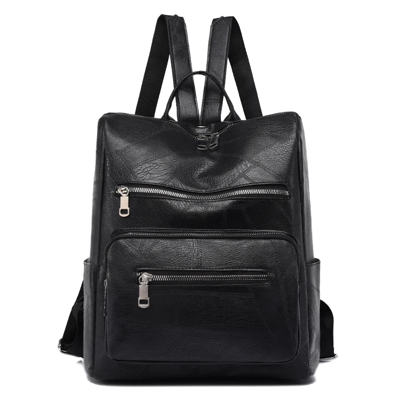 Vintage Women's Backpack Large Capacity Shoulder Bag for Travel
