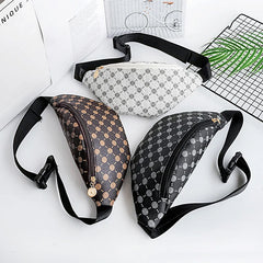 Versatile Print Chest Bag Trade Bag Women's Waist Bag