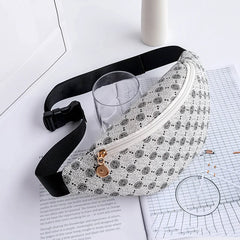 Versatile Print Chest Bag Trade Bag Women's Waist Bag