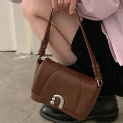 Versatile Ins Bags for Women Underarm Shoulder Messenger Work Handbag