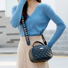 One Shoulder Crossbody Diamond Square Women's Bag